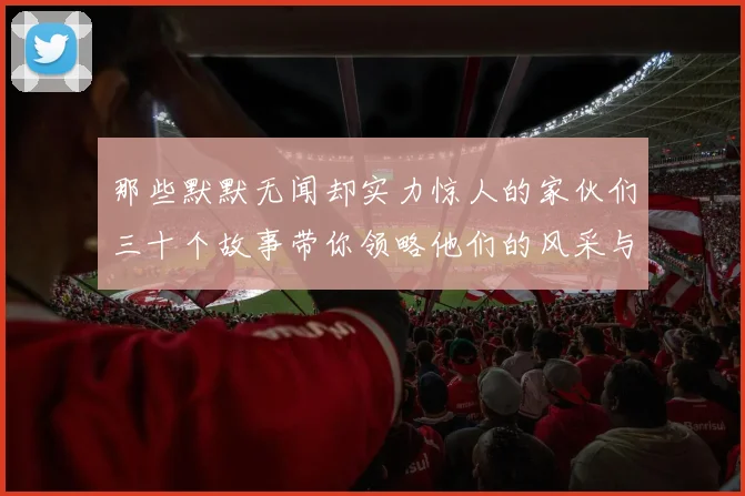 那些默默无闻却实力惊人的家伙们三十个故事带你领略他们的风采与传奇